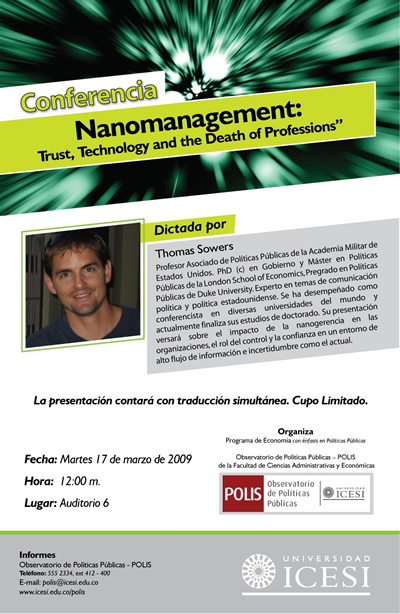 Conferencia Nanomanagement