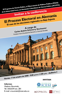 Universidad Icesi-Agencia de Prensa-El proceso electoral en Alemania