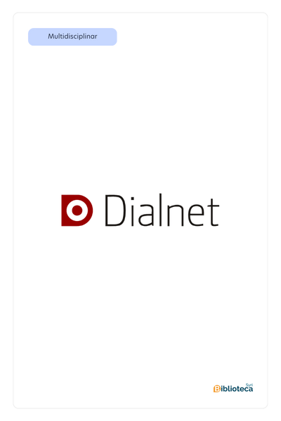 Logo de Dialnet