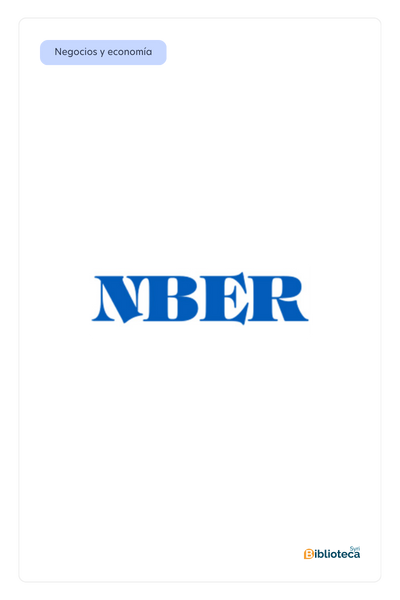 Logo de NBER