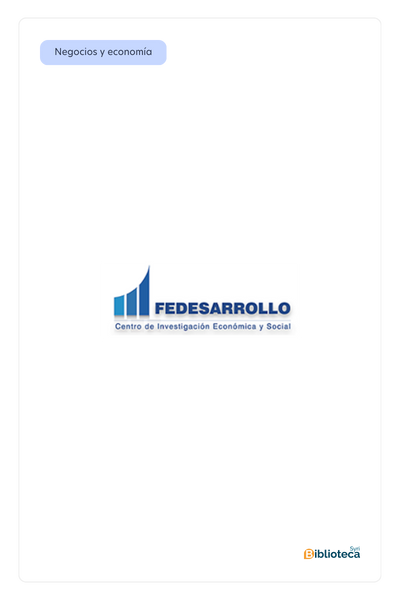 Logo de Fedesarrollo