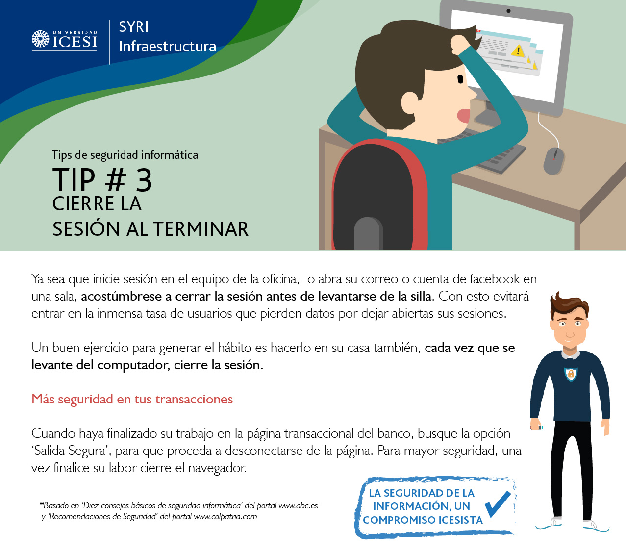 Tips de seguridad - Seguridad de la Información