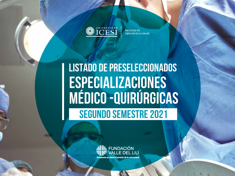 Imagen de fondo Listado de preseleccionados para las Especializaciones Médico-quirúrgicas 2021-2