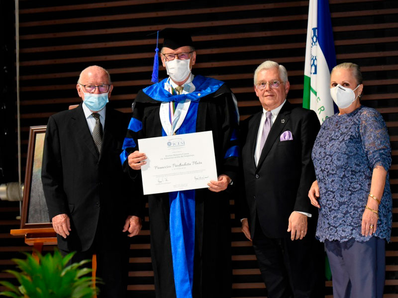 Imagen de fondo Consejo Superior y Junta Directiva de la Universidad Icesi brindaron homenaje al Rector Francisco Piedrahita