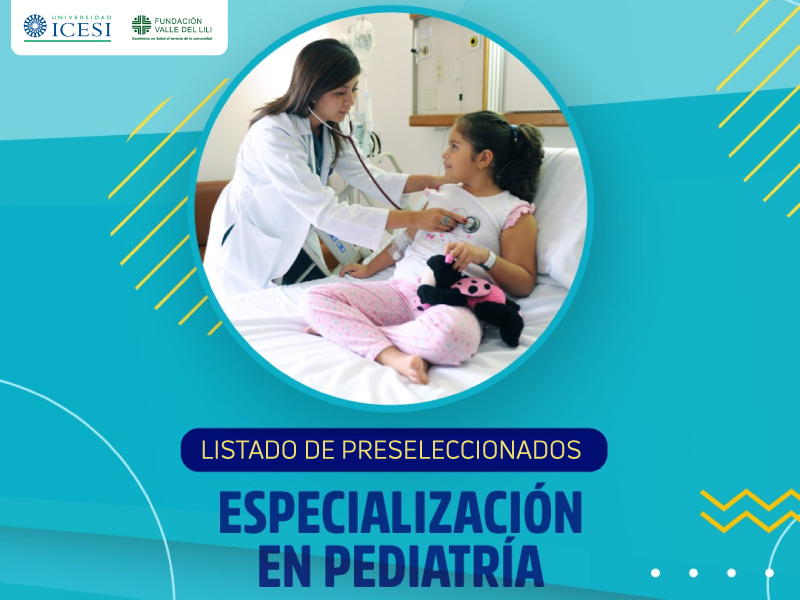 Imagen de fondo Listado de admitidos para la Especialización en Pediatría