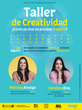 Imagen de fondo Taller de Creatividad: ¿cómo se vive un proceso creativo?